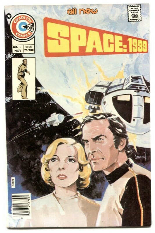 Space: 1999 #1 1975- Charlton TV comic- Staton FN 