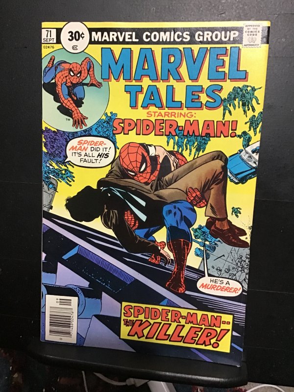 Marvel Tales #71 (1976) rare 30 certain price variant cover! NM- Oregon CERT!
