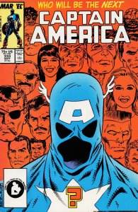 Captain America #333 (1987) Captain America [Key Issue]