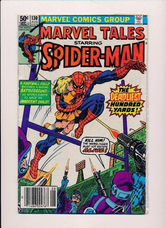 MARVEL TALES SPIDER-MAN #130 1981  VERY GOOD  (SRU599)