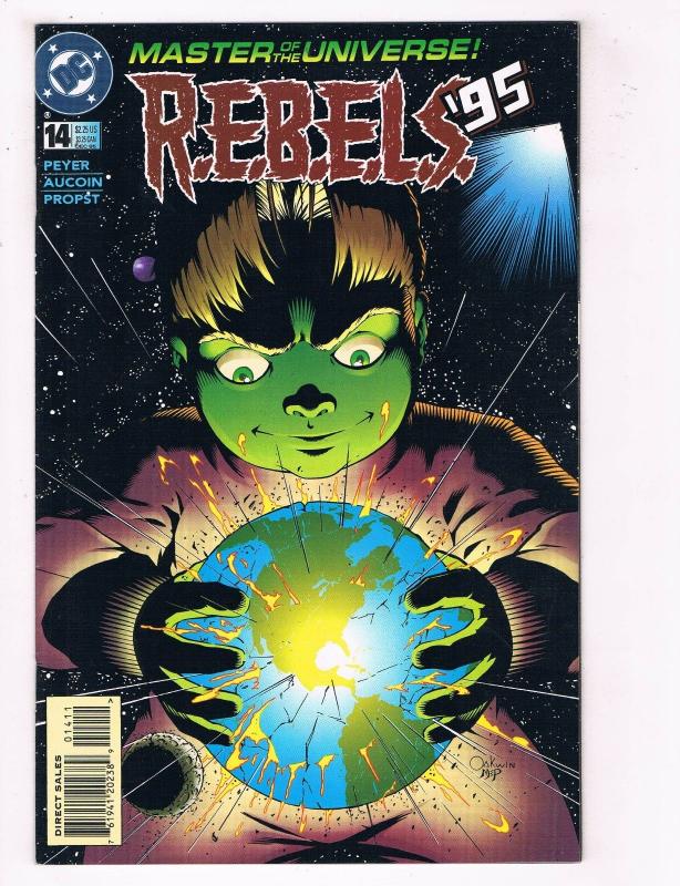 Rebels 95 14 Vg Fn Dc Comics Comic Book Peyer Dec 1995 De38 Ad11 Comic Books Modern Age Marvel X Men Superhero Hipcomic