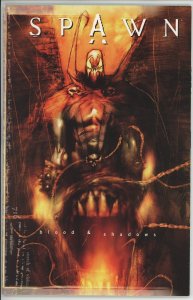 Spawn Blood and Shadows #1 (1999) - 8.5 VF+ *Ashley Wood Art* 