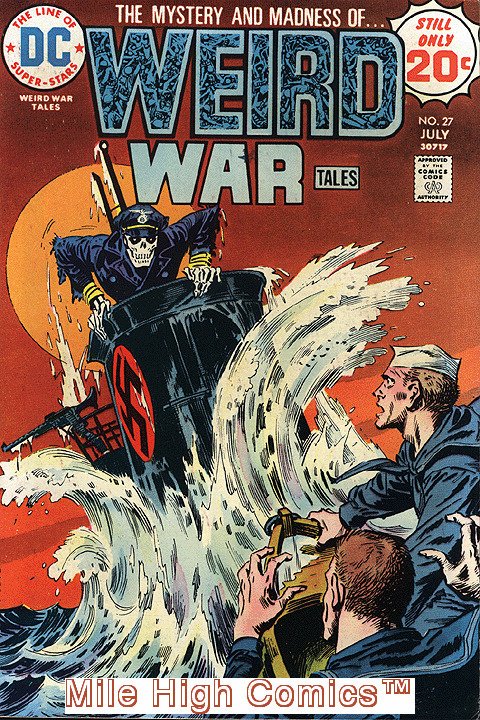 WEIRD WAR TALES (1971 Series)  (DC) #27 Very Good Comics Book