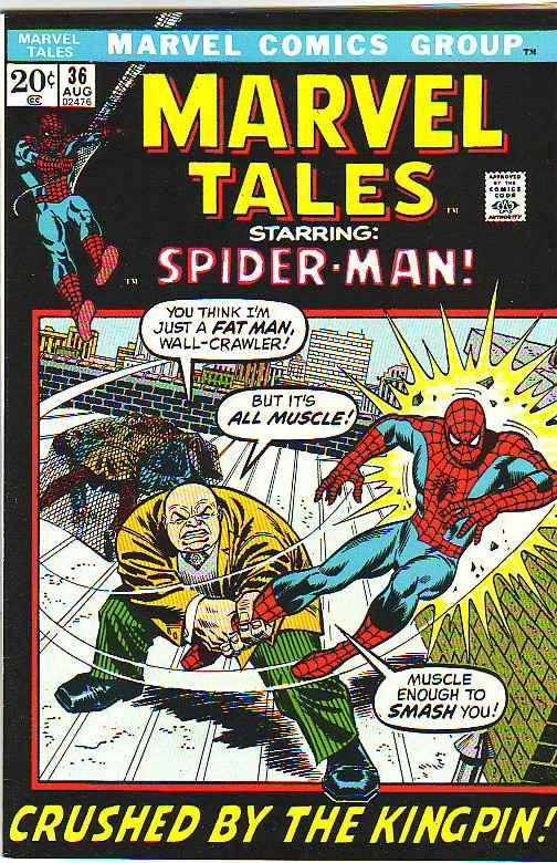 Marvel Tales #36 (Aug-72) VF/NM High-Grade Spider-Man