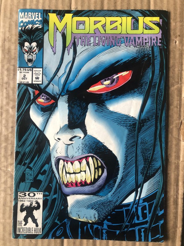 Morbius: The Living Vampire #2 (1992)