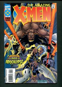 The Amazing X-Men #4 ( 9.4 NM ) Andy Kubert Art / June 1995