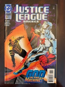 Justice League America #86 DC Universe Corner Box Variant (1994) - NM ...