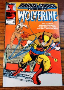 Marvel Comics Presents #5 1988 VF 8.0 Wolverine Save the Tiger Part 5 Man-Thing