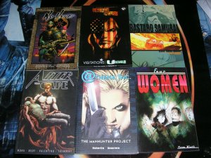 Top Cow/Image Graphic Novels TPB Lot, 6 diff - The Cape Bastard Samurai