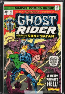 Ghost Rider #17 30-Cent Cover (1976) Ghost Rider