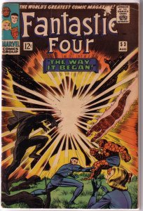 Fantastic Four   vol. 1   # 53 GD