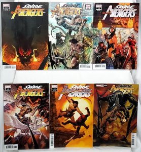 SAVAGE AVENGERS #13 - 18 Variant Cover B Set Marvel Comics MCU
