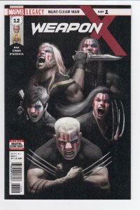 WEAPON X (2017 MARVEL) #12 LEG