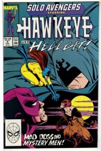 Solo Avengers #9 Hawkeye! Hellcat! Shroud! (id#515)