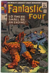 Fantastic Four #43 (Oct-65) VG/FN Mid-Grade Fantastic Four, Mr. Fantastic (Re...