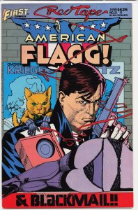 American Flagg! #21 (1985) American Flagg