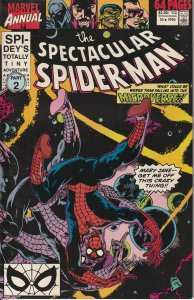 The Spectacular Spider-Man Annual #10 (1990) Spidey’s Totally Tiny Adv Part 2 !