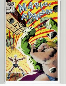Marvel Fanfare #7 (1983) Hulk