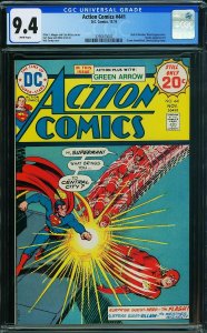 ACTION COMICS (1974-1977) CGC SET