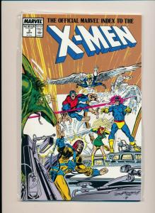 MARVEL SET-OFFICIAL INDEX TO X-MEN #1- #7 VERY FINE/NEAR MINT (PF667)