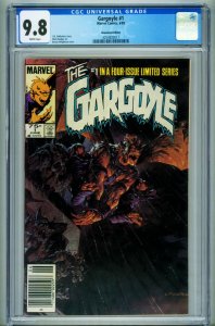 Gargoyle #1 CGC 9.8 1985-NEWSSTAND-Marvel-comic book 4254920017