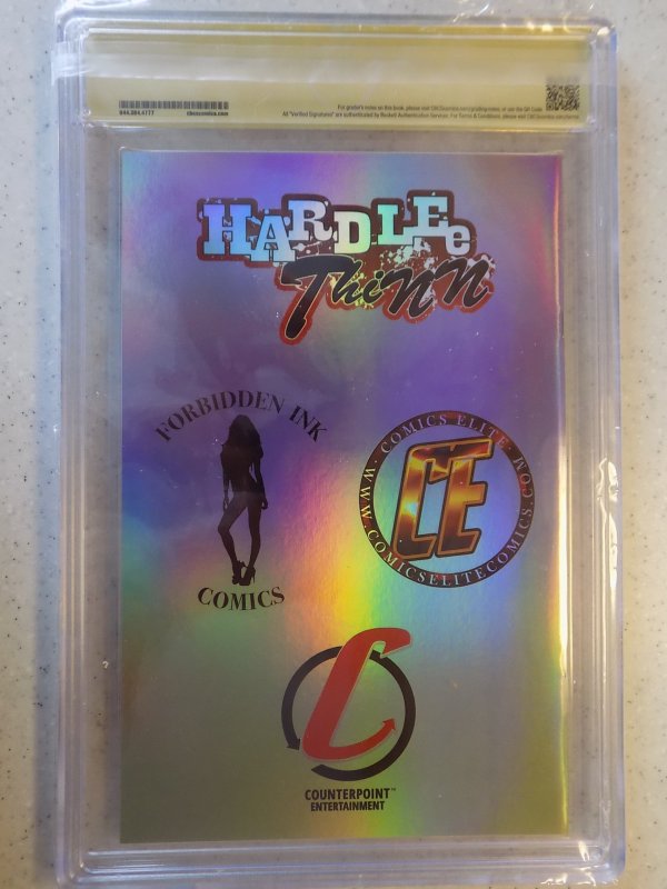 HARDLEE THINN NAUGHTY POPSICLE FOIL AP2 CBCS SS 9.8 SIGNED MARAT