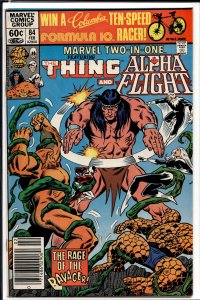 Marvel Two-in-One #84 (1982) The Thing
