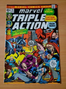 Marvel Triple Action #10 ~ VERY FINE VF ~ 1973 Marvel Comics