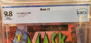 The Mask #2 - CBCS 9.8 - Written by JOHN ARCUDI. Art & cover by DOUG MAHNKE