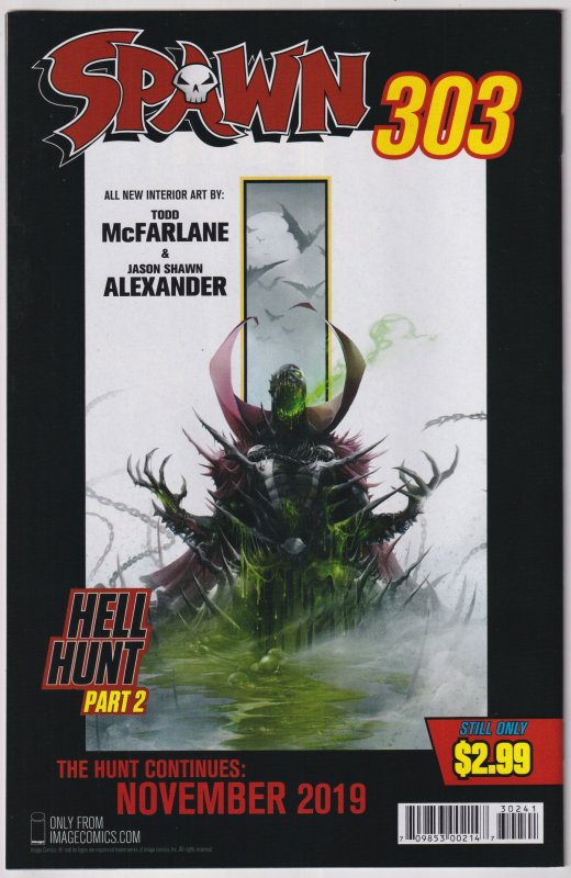 Spawn #302 Cover E (2019) [Key Issue]