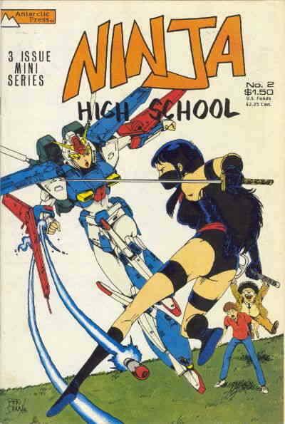 Ninja High School #2 VG; Malibu | low grade comic - save on shipping - details i