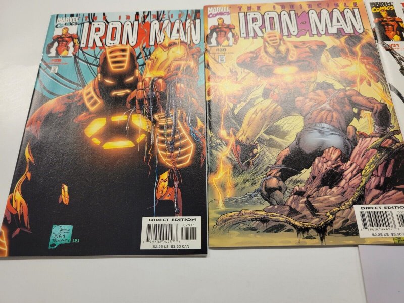 4 Marvel Comic Books Invincible Ironman #29 30 31 32 30 TJ2