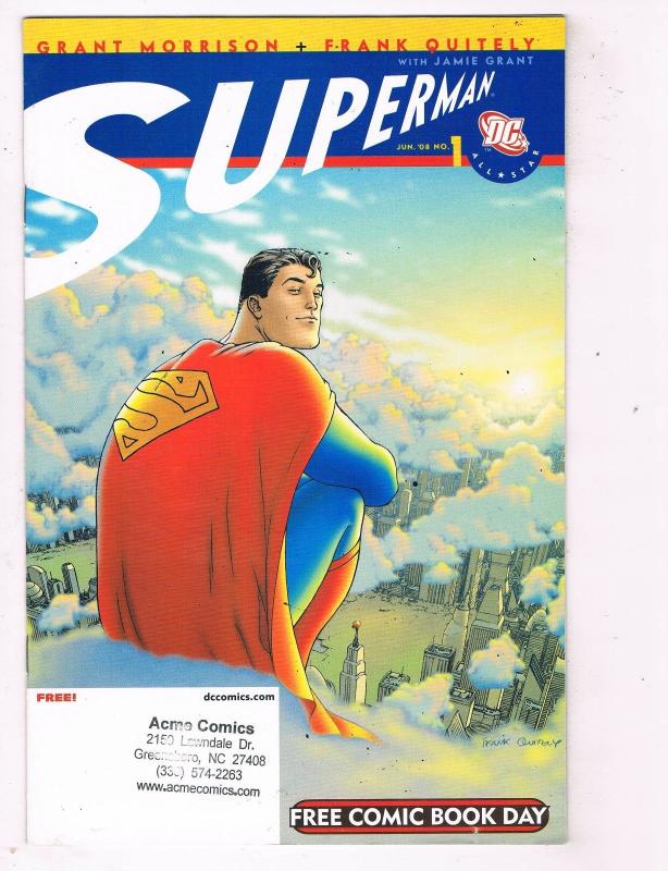 All Star Superman #1 VF DC Comics Comic Book Morrison Jun 2008 DE48