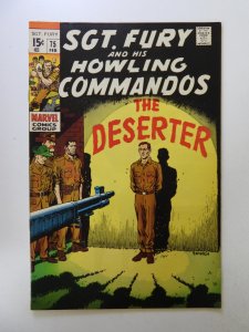 Sgt. Fury #75 (1970) VF condition