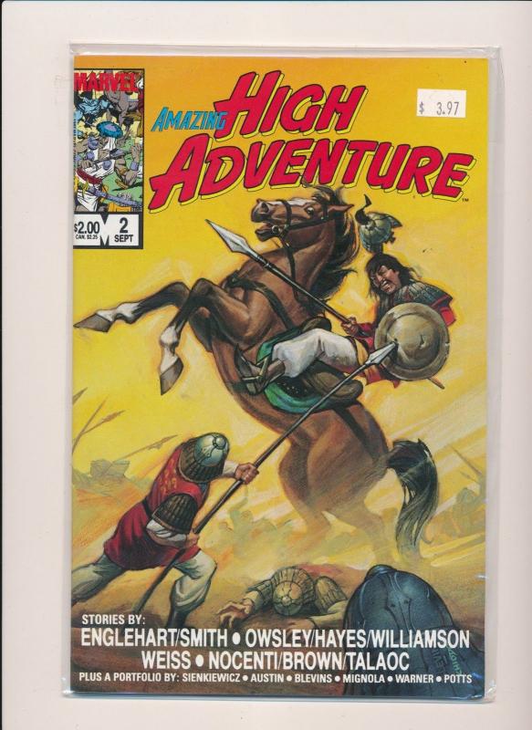 Marvel LOT OF 3- AMAZING HIGH ADVENTURE #1, #2, #5  VF/NM (PF251)