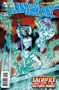 WORLD'S FINEST (2012) #24 VF/NM HUNTRESS POWER GIRL THE NEW 52!