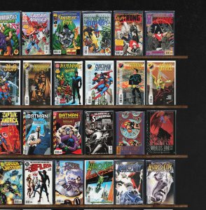 Huge Lot 140+ Comics with The Incredible Hulk, Green Lantern, Wolverine & More!