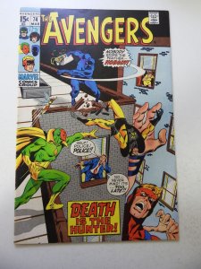 The Avengers #74 (1970) FN+ Condition ink fc