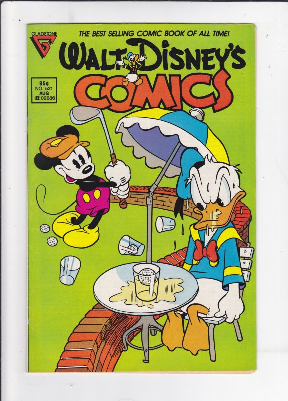 Walt Disney's Comics and Stories #521 | Comic Books - Copper Age, Donald  Duck, Cartoon Character / HipComic