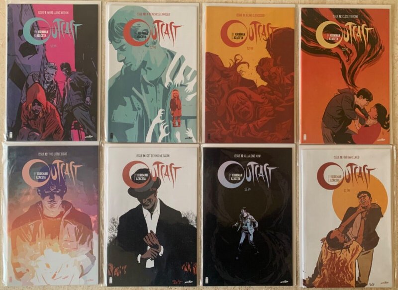 OUTCAST BY KIRKMAN AND AZACETA 1-22, 34-35 | IMAGE 2014-18 | 24 TOTAL ISSUES