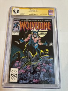 Wolverine (1988) # 1 (CGC 9.8 SS) Signed Chris Claremont * Marvel Comics