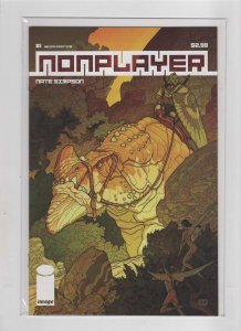 Nonplayer #1 Second Print Cover (2011) and issue #2