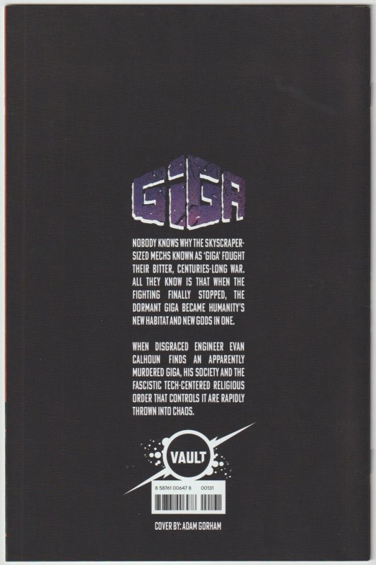 Giga #1 (Oct 2022, Vault), NM-MT condition (9.8)