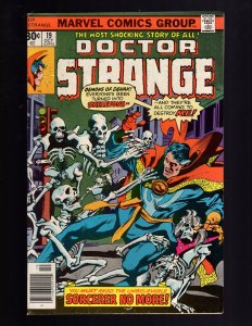 Doctor Strange #19  (VF+) 1976 CLASSIC Bronze Age MARVEL  / ID#310