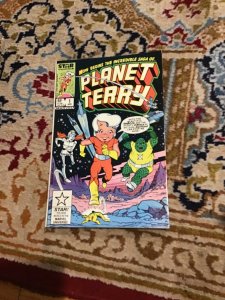 Planet Terry #1 (1985) High-Grade NM- 1st Appearance Planet Terry Cville CERT.