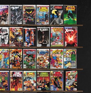 Huge Lot 150+ Comics with X-Force, Uncanny X-Men, Marvel Two In One & More!