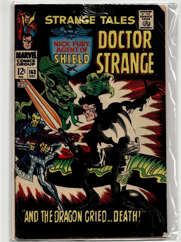 Strange Tales #163 (1967) Nick Fury