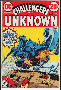 Challengers of the Unknown #80 (1973) Challengers of the Unknown