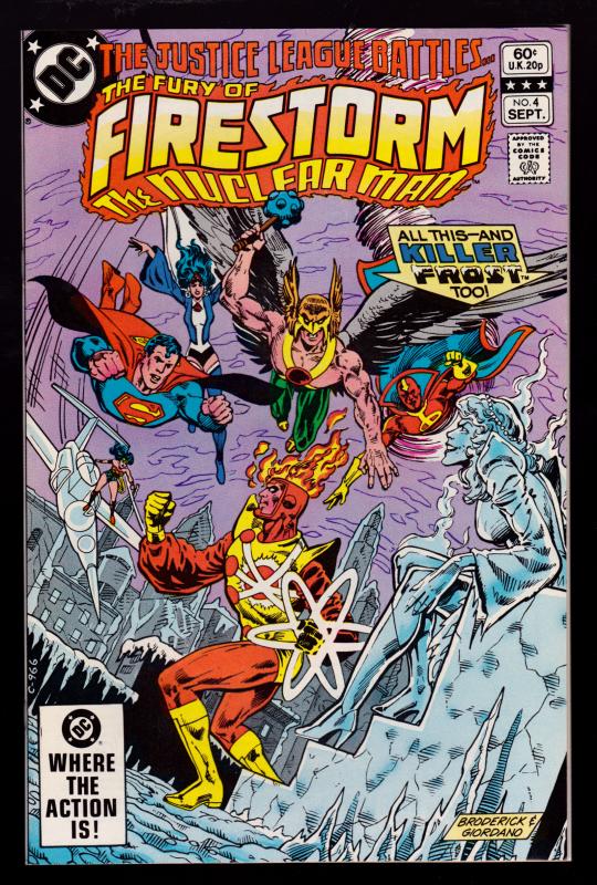 Fury of Firestorm #4 (2nd Series, 1982)   9.4 NM