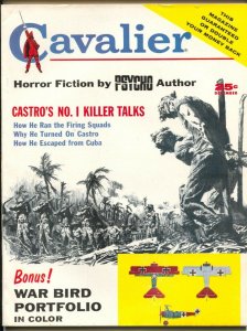 Cavalier 12/1960-Fawcett-Jack Davis-Castro's #1 Killer-pulp thrills-Robert Bl...